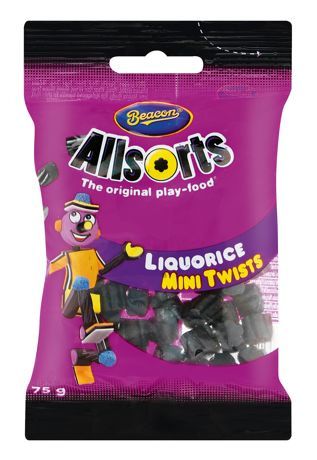 Liquorice Mini Twists 75g