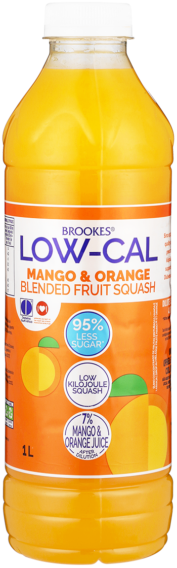 Low-Cal Mango & Orange Blended Fruit Squash 1ltr_web