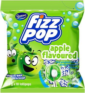 Fizz Pop Apple Flavoured 205g_web