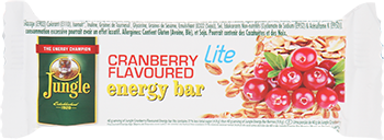 Cranberry Flavoured Energy Bar Lite 40g_web