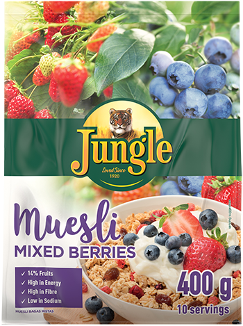 Muesli Mixed Berries 400g_web