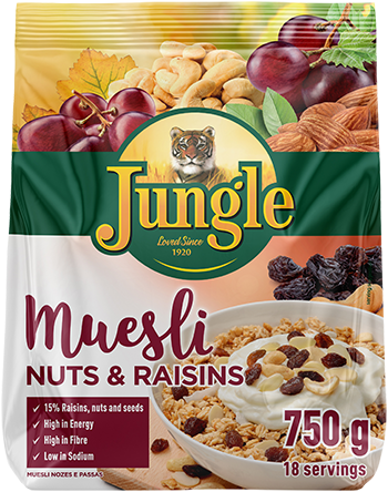 Muesli Nuts & Raisins 750g_web
