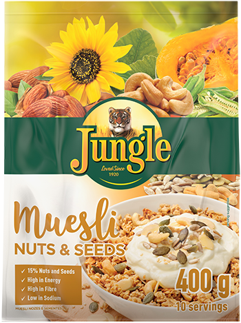 Muesli Nuts & Seeds 400g_web