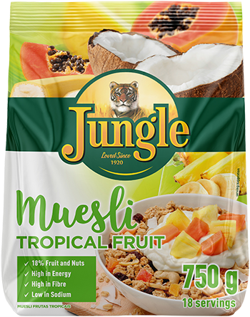 Muesli Tropical 750g_web