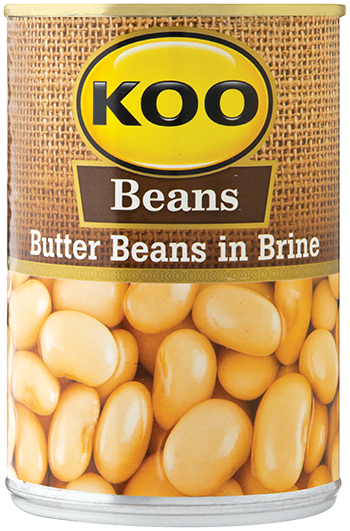 Butter Beans, Water, Cane Sugar, Salt (Non-Iodated), Vinegar.