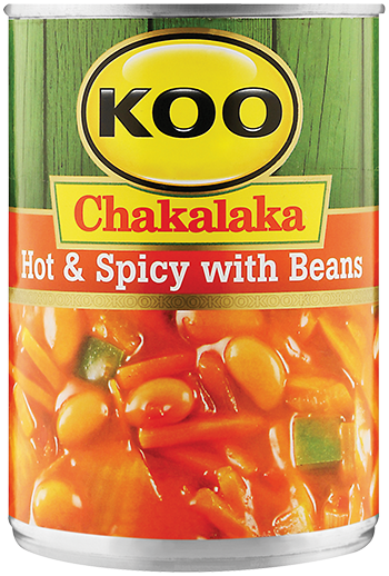 Chakalaka Hot and Spicy with Beans 410g_web