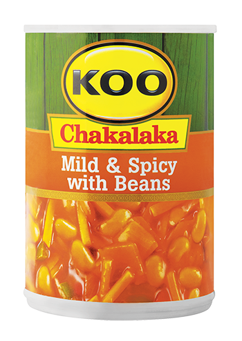 Chakalaka Mild and Spicy With Beans 410g_web