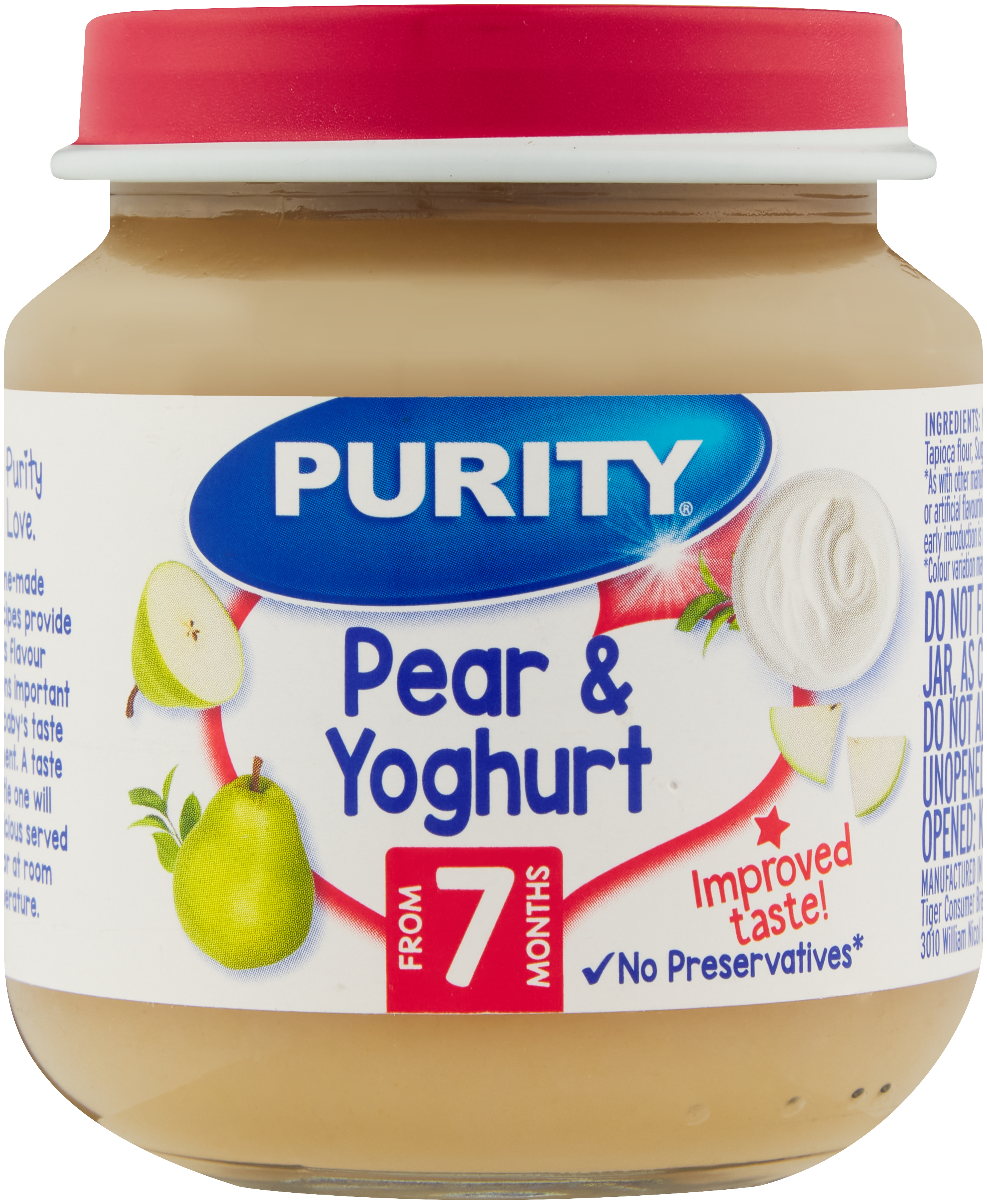Pears & Yoghurt 125ml