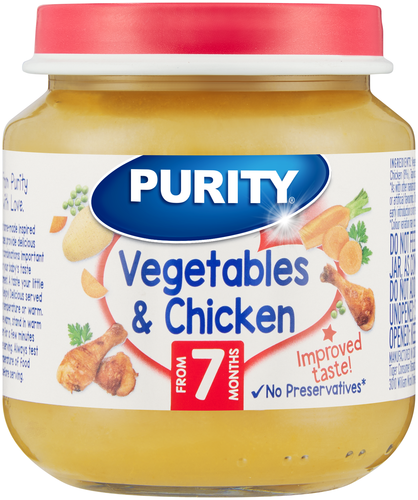 Vegetables & Chicken 125ml