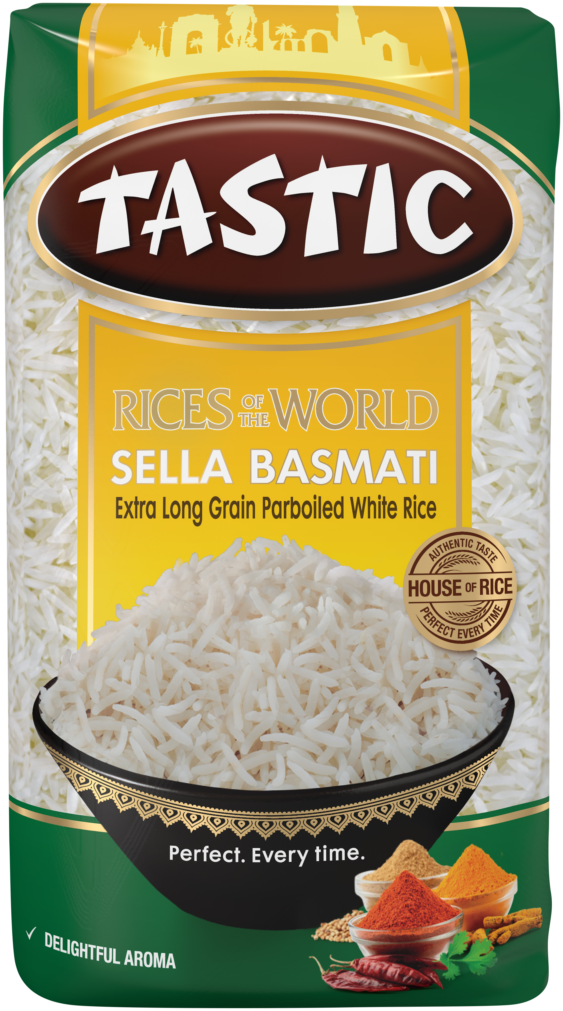 Rices of the World Sella Basmati Rice 1kg