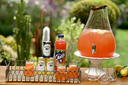 Brooks Crush Welcome drink