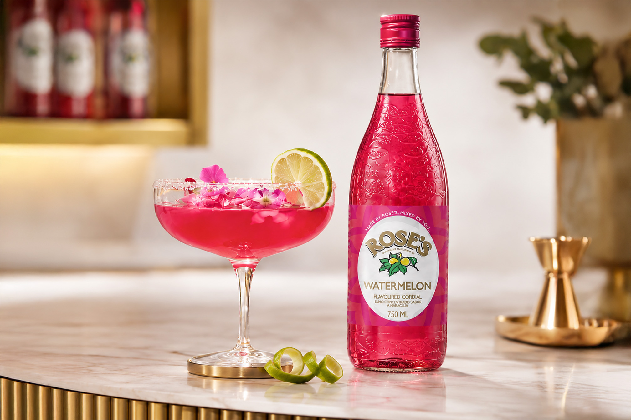 Rose's Watermelon Spritz Recipe Banner